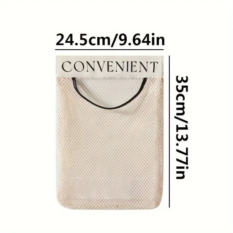 Wall Mounted Storage Bag Large Capacity Kitchen Garbage Bag Organizer 6