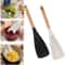Multifunction Wooden Handle Cooking Spoon Nonstick Safe Serving Utensil 0