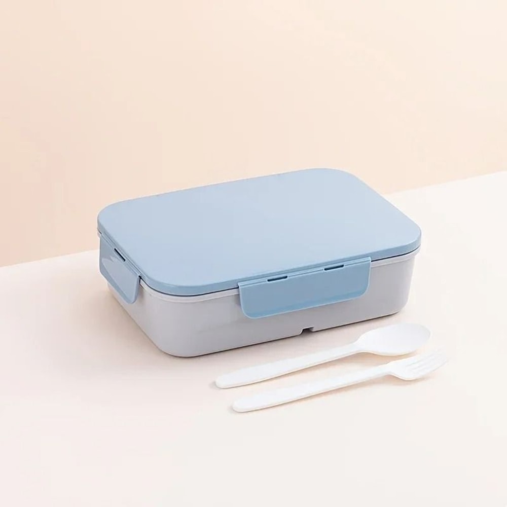 1200ml Leakproof Lunch Box Portable Flip Top Food Container 2