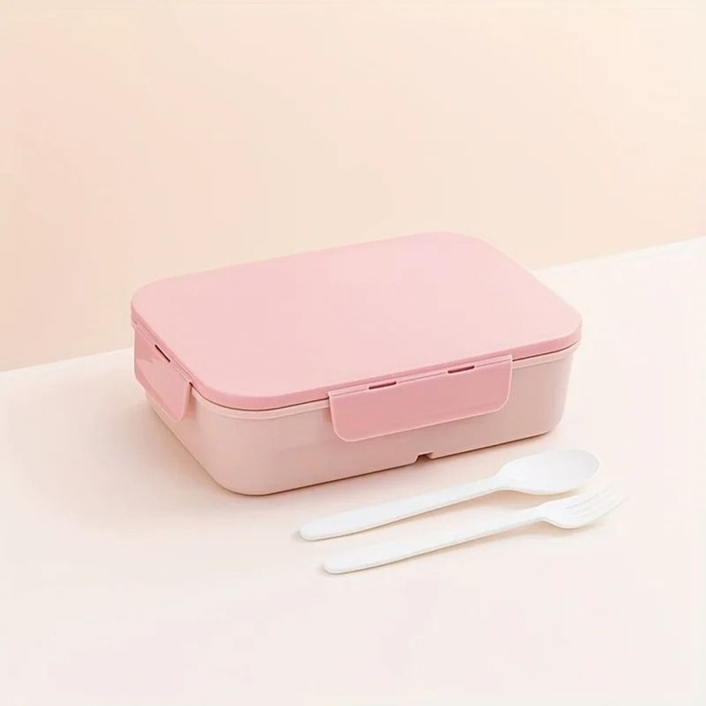 1200ml Leakproof Lunch Box Portable Flip Top Food Container 1