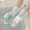 Waterproof Dishwashing Gloves Rubber Latex Household Cleaning Gloves 6