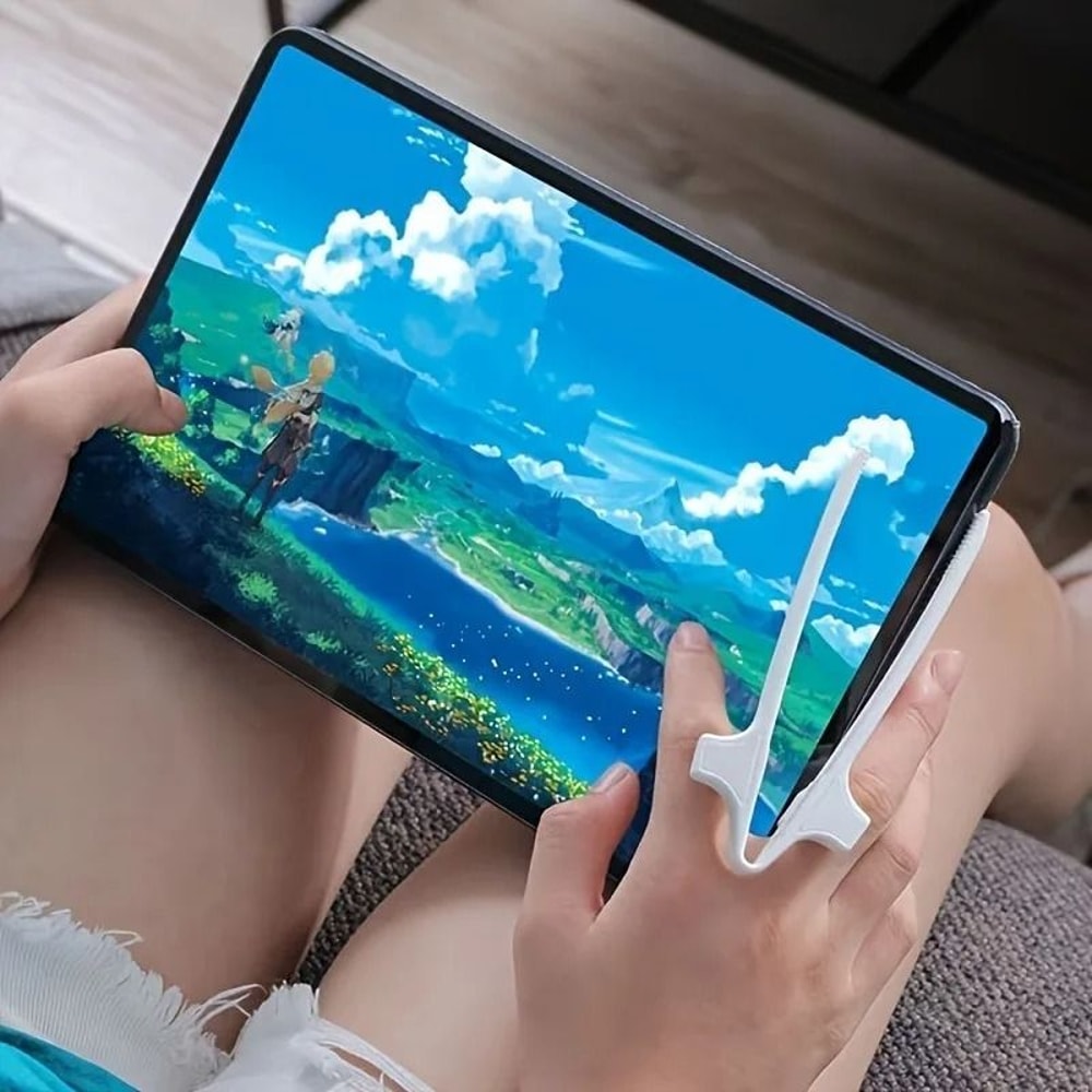 Food Finger Clips Snack Gripper Lazy Chopstick Hands Free Eating Tool 4