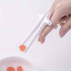 food finger clips snack gripper lazy chopstick hands free eating tool