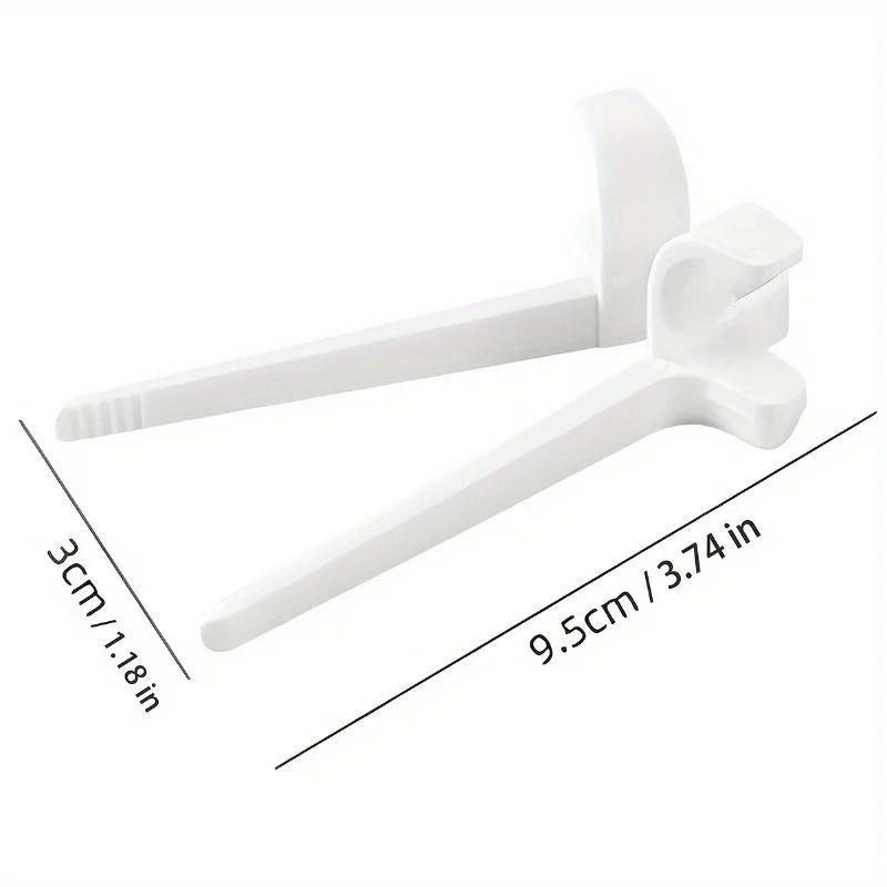 Food Finger Clips Snack Gripper Lazy Chopstick Hands Free Eating Tool 5