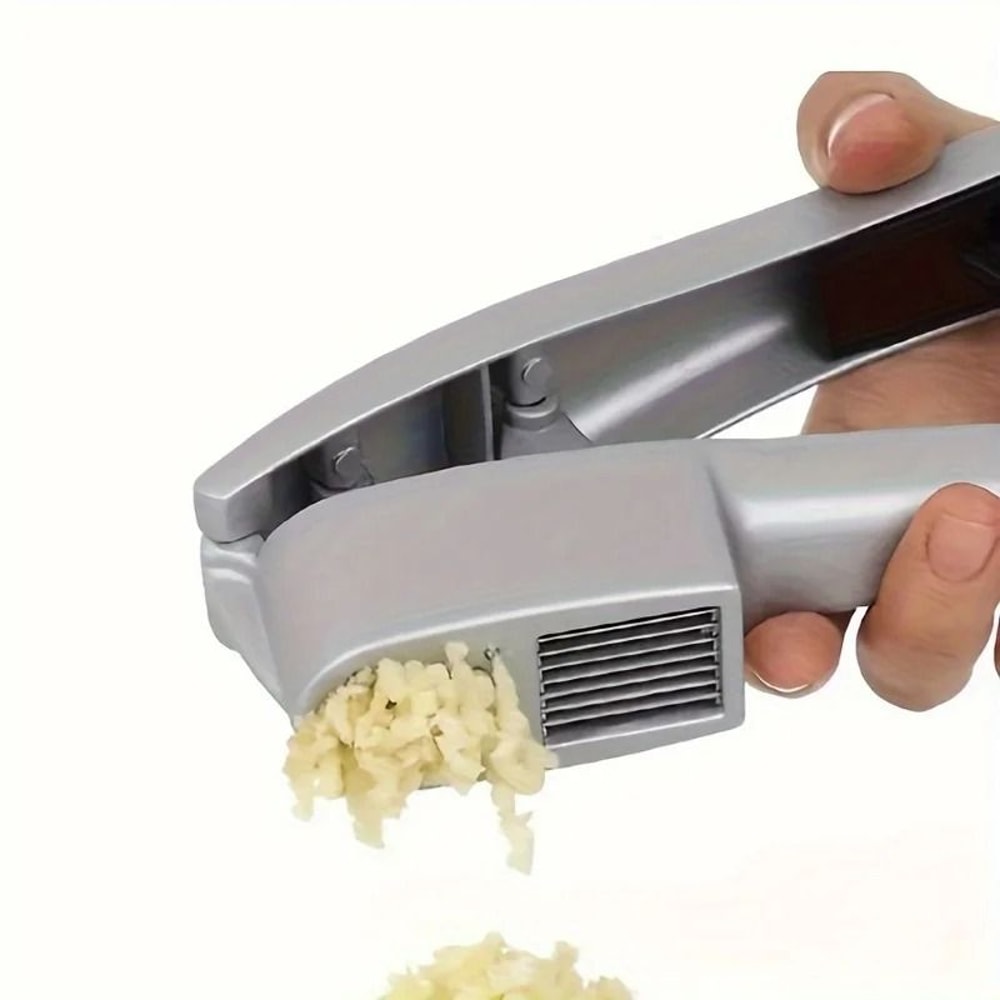 2 In 1 Garlic Press And Slicer Manual Garlic Ginger Mincer Tool 5