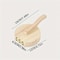 Handmade Wooden Dumpling Wrapper Maker Manual Dumpling Dough Press 2