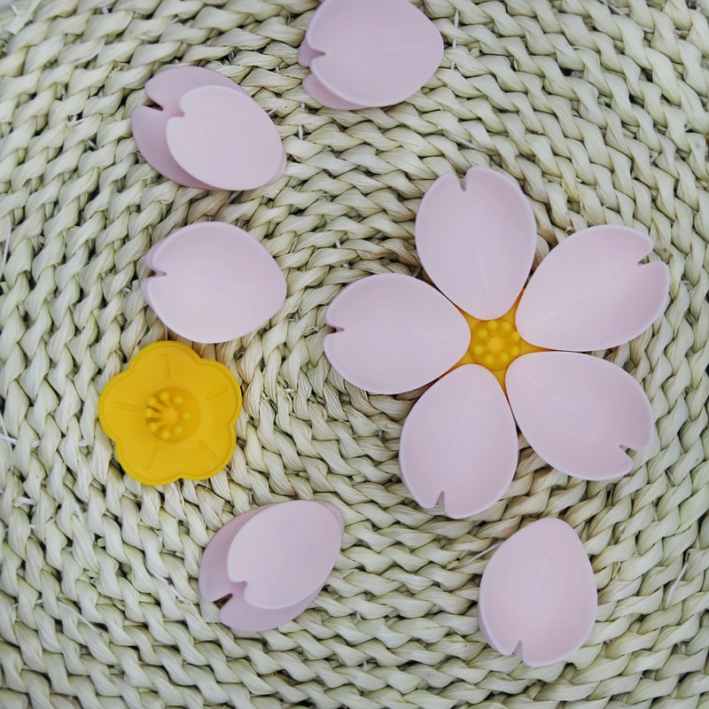 Sakura Magnetic Fridge Clip Snack Sealing Clip Decorative Magnet 3