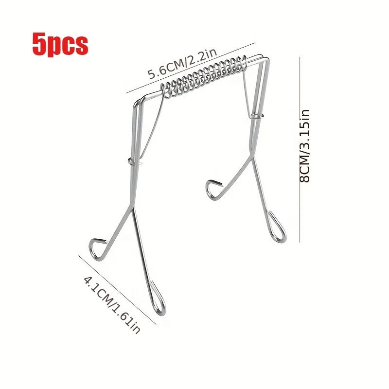 Stainless Steel Vegetable Clamp Tongs Cabbage Leaf Cooking Tool 1