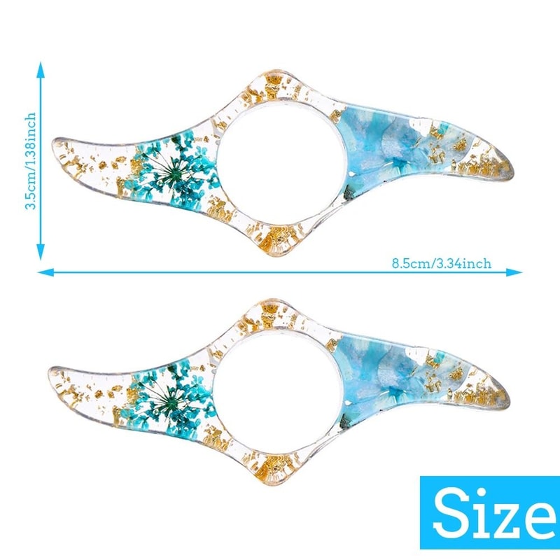 Dried Flower Thumb Book Page Holder Reading Aid Bookmark 4