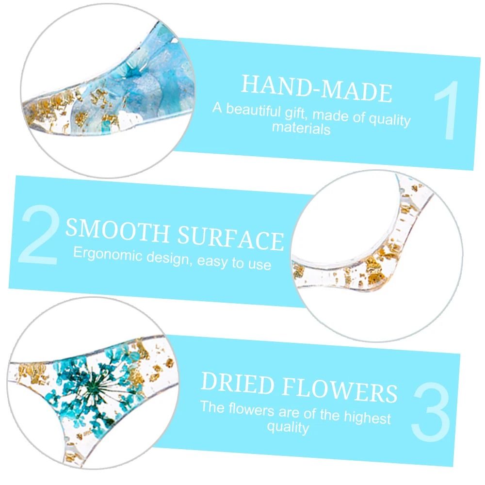 Dried Flower Thumb Book Page Holder Reading Aid Bookmark 6