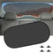 Car Rear Window Sun Shade UV Protection Folding Mesh Sunshade With Suction Cups 0