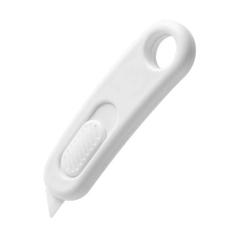 Mini Ceramic Utility Knife Portable Box Cutter With Keychain And Magnetic Back 0