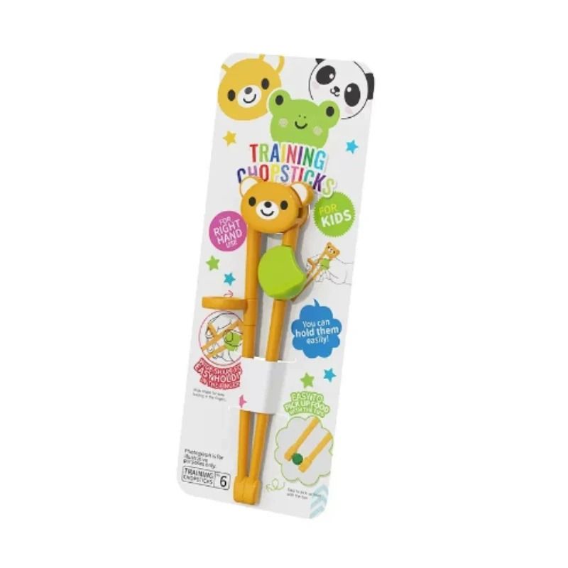 Cute Cartoon Animal Training Chopsticks For Kids Easy Grip Beginner Chopsticks 1