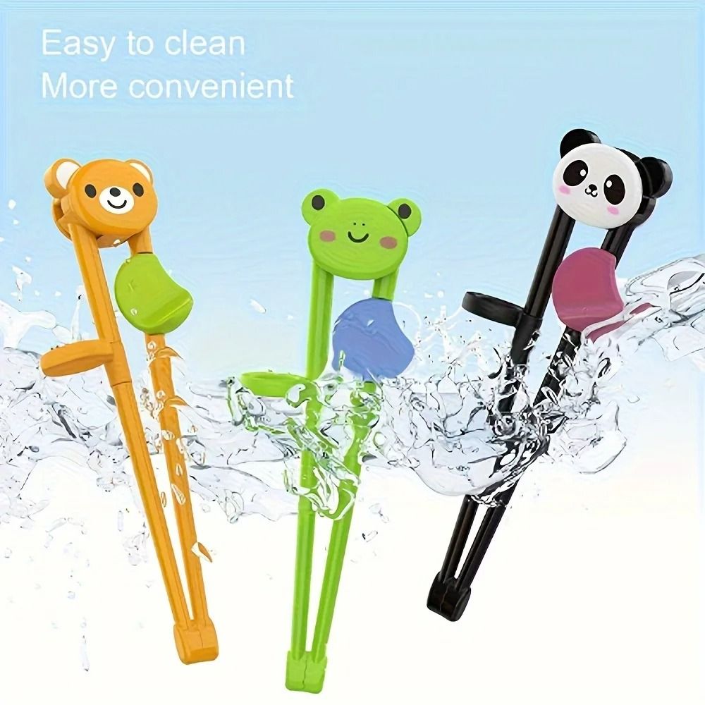 Cute Cartoon Animal Training Chopsticks For Kids Easy Grip Beginner Chopsticks 5