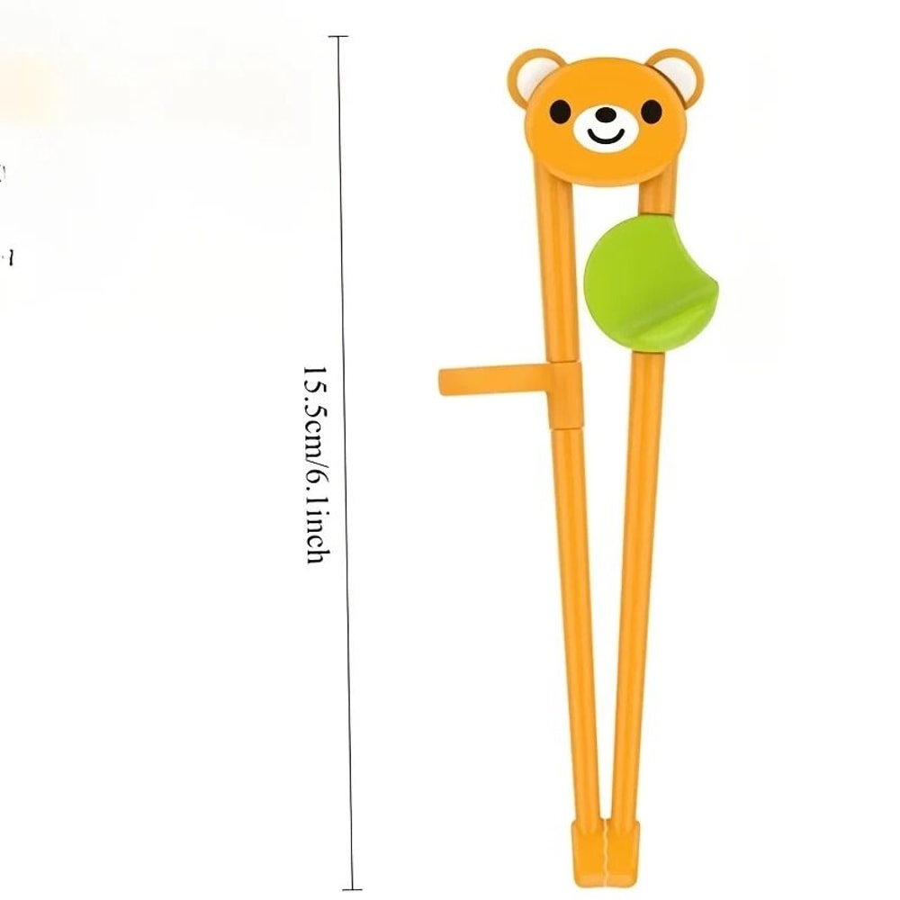 Cute Cartoon Animal Training Chopsticks For Kids Easy Grip Beginner Chopsticks 6