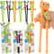 Cute Cartoon Animal Training Chopsticks For Kids Easy Grip Beginner Chopsticks 0
