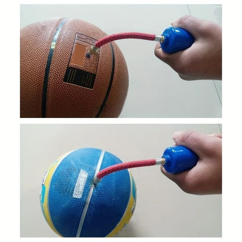Portable Hand Ball Pump With Flexible Hose Sports Ball Inflator For Basketball And Football 2