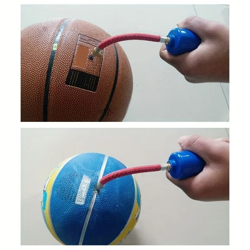 Portable Hand Ball Pump With Flexible Hose Sports Ball Inflator For Basketball And Football 2