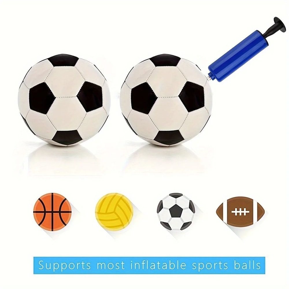 Portable Hand Ball Pump With Flexible Hose Sports Ball Inflator For Basketball And Football 4