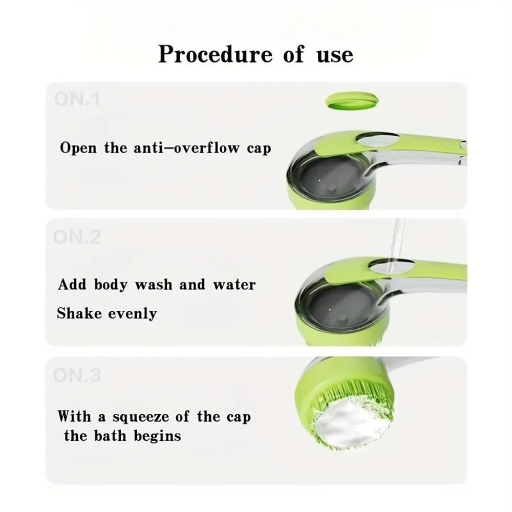 Pet Bath Brush For Small Dogs And Cats Gentle Massage Dog Washing Brush 4