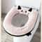 Cute Cat Toilet Seat Cover Soft Zipper Design Universal Fit 4