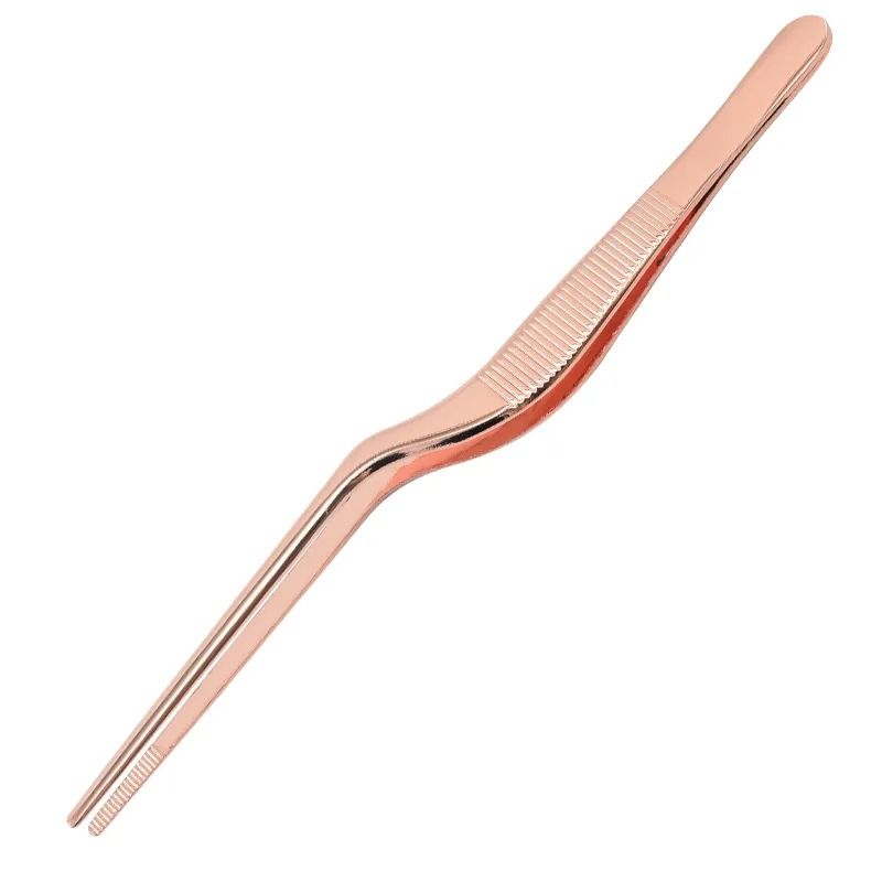 Stainless Steel Cake Decorating Tweezers Professional Chef Pastry Tweezers 2