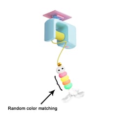 electric interactive cat toy automatic flying bird teaser with elastic rope