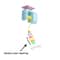 Electric Interactive Cat Toy Automatic Flying Bird Teaser With Elastic Rope 0