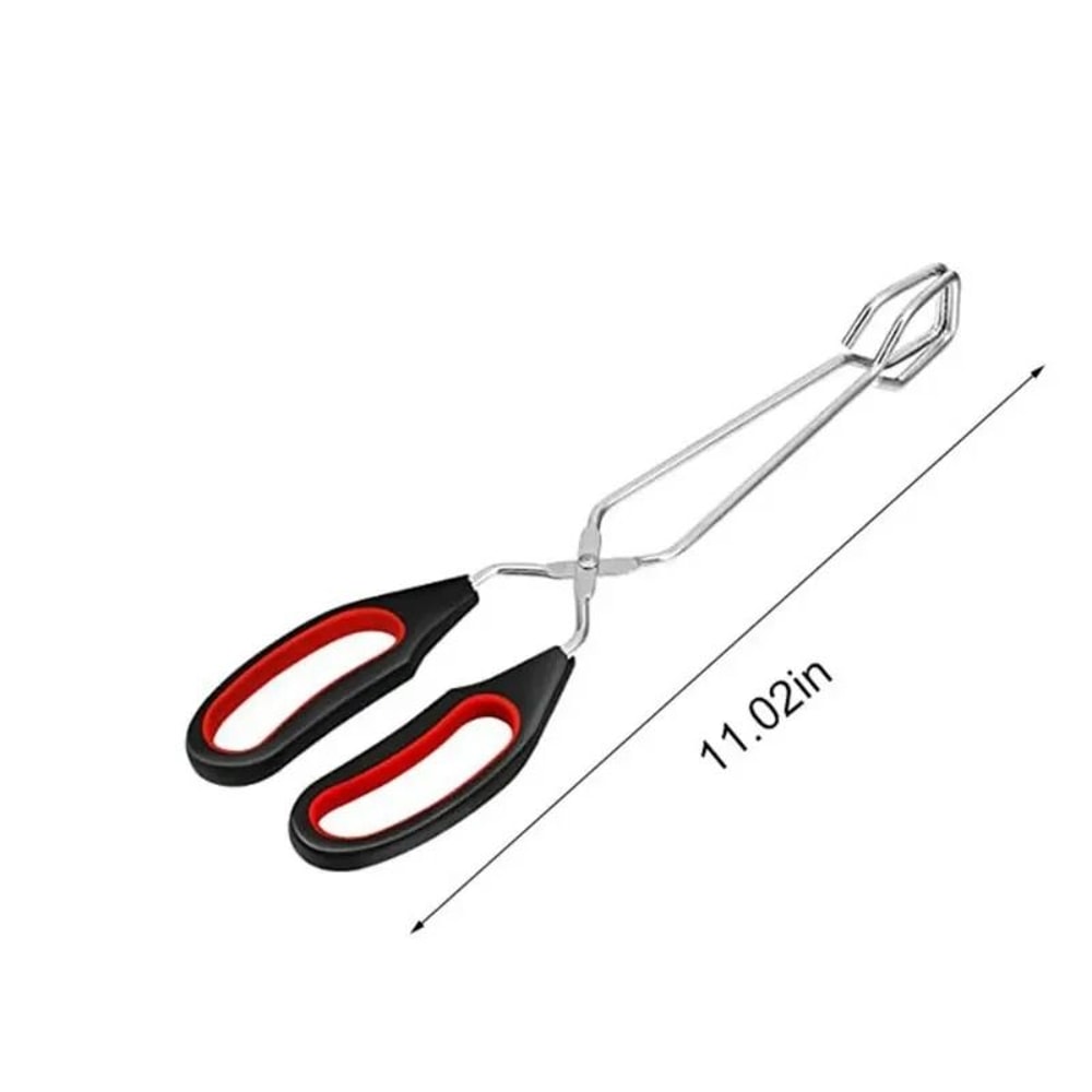 BBQ Scissor Tongs Long Handle Barbecue Grilling Tongs For Cooking And Roasting 1
