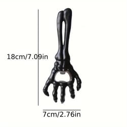 skeleton hand bottle opener cast iron beer opener for halloween and bar use