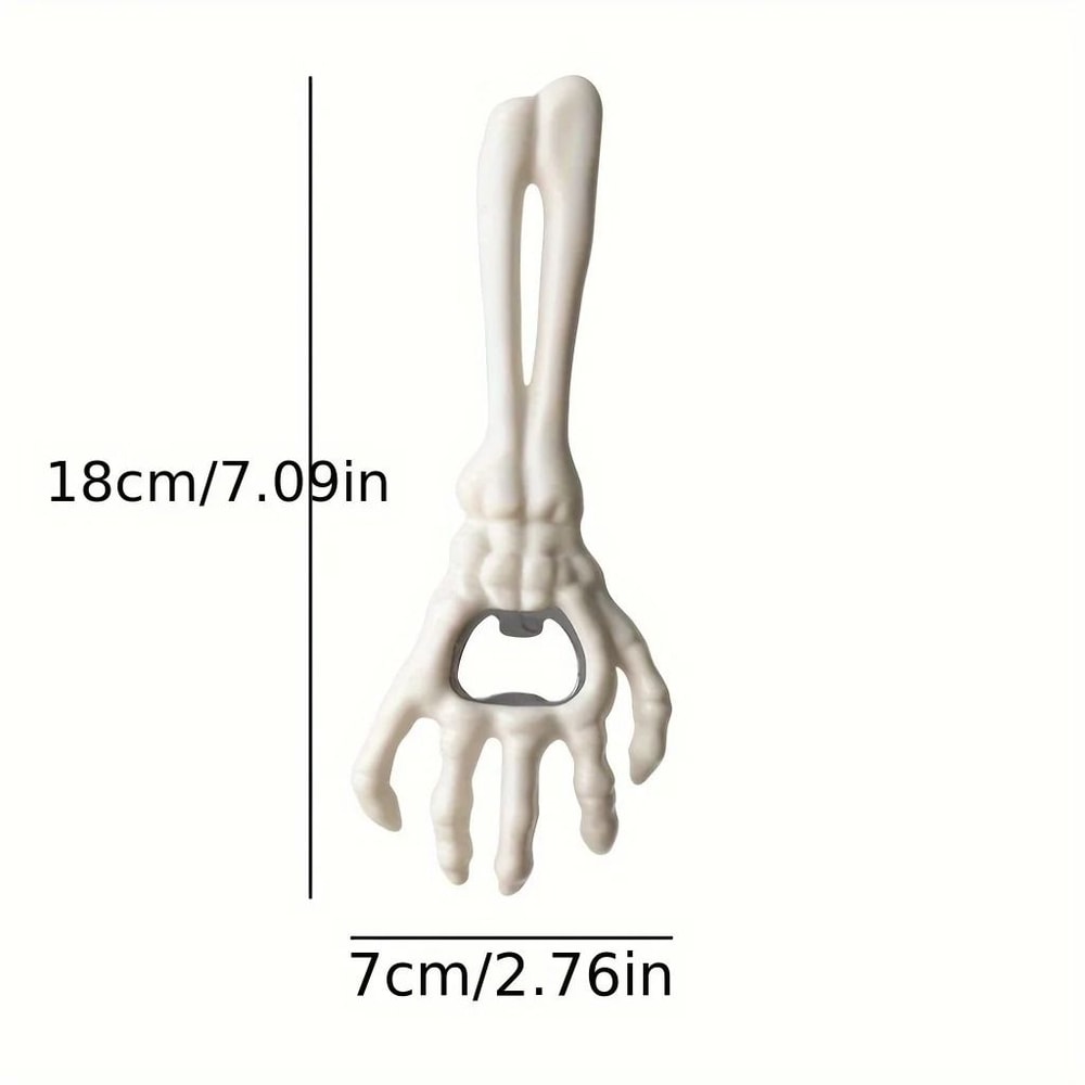 Skeleton Hand Bottle Opener Cast Iron Beer Opener For Halloween And Bar Use 1