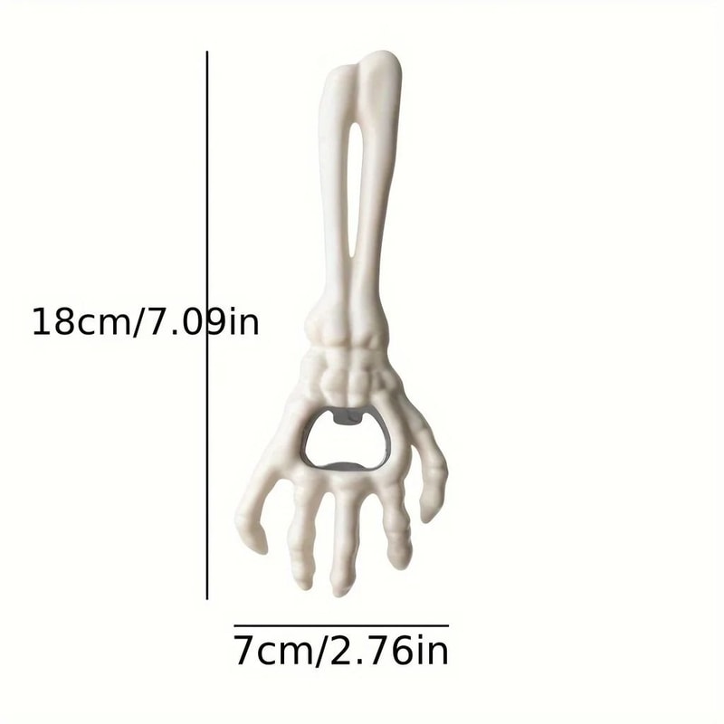 Skeleton Hand Bottle Opener Cast Iron Beer Opener For Halloween And Bar Use 1