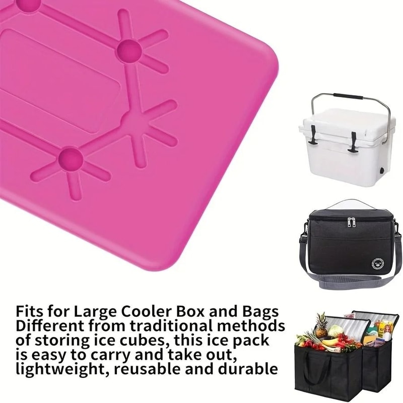 Reusable Ultra Thin Cooling Ice Pack For Outdoor Food Storage And Travel 3