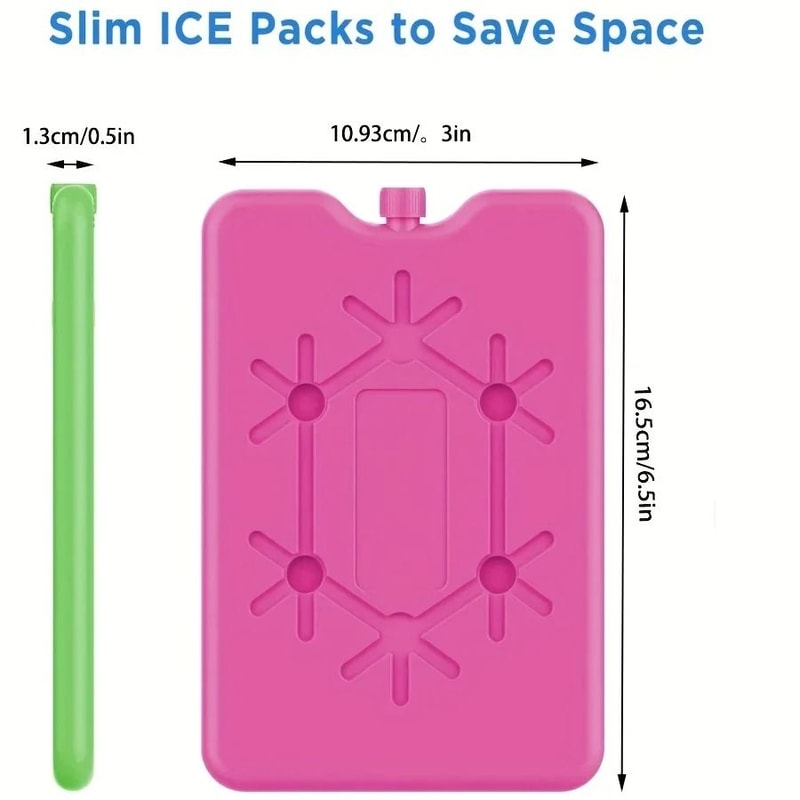 Reusable Ultra Thin Cooling Ice Pack For Outdoor Food Storage And Travel 5