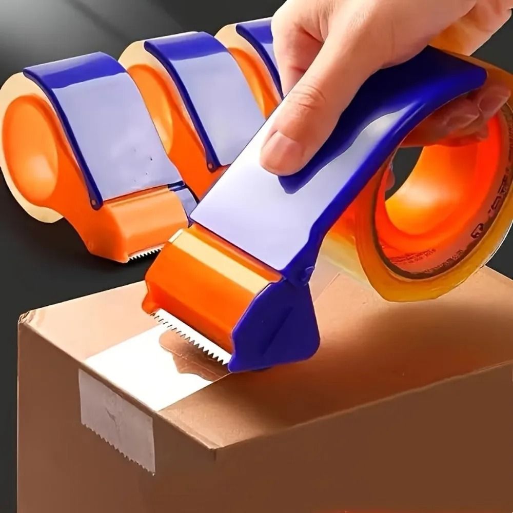 Heavy Duty Manual Tape Dispenser One Handed Packing Tape Cutter 4