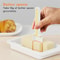 Refrigerator Butter Container With Lid Butter Dish And Cheese Organizer Box 5