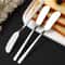 2 PCS Stainless Steel Butter Knife And Cheese Spreader Set Multifunctional Butter Shovel 2