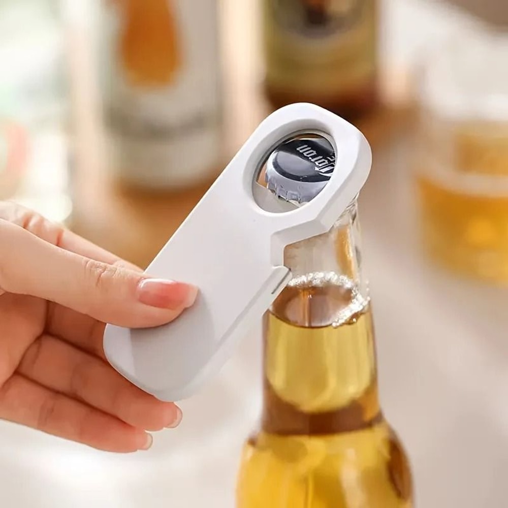 3 In 1 Magnetic Bottle Opener Stainless Steel Can And Beverage Opener 5