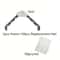 Kitchen Sink Strainer Set Triangle Sink Basket Drain Filter With Hanging Rack 3
