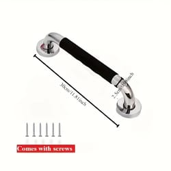 stainless steel bathroom grab bar non slip shower safety handle set