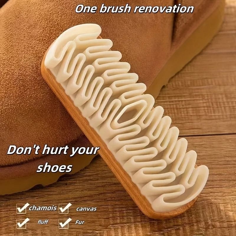 Suede Shoe Cleaning Brush Gentle Sneaker And Boot Care Tool 4