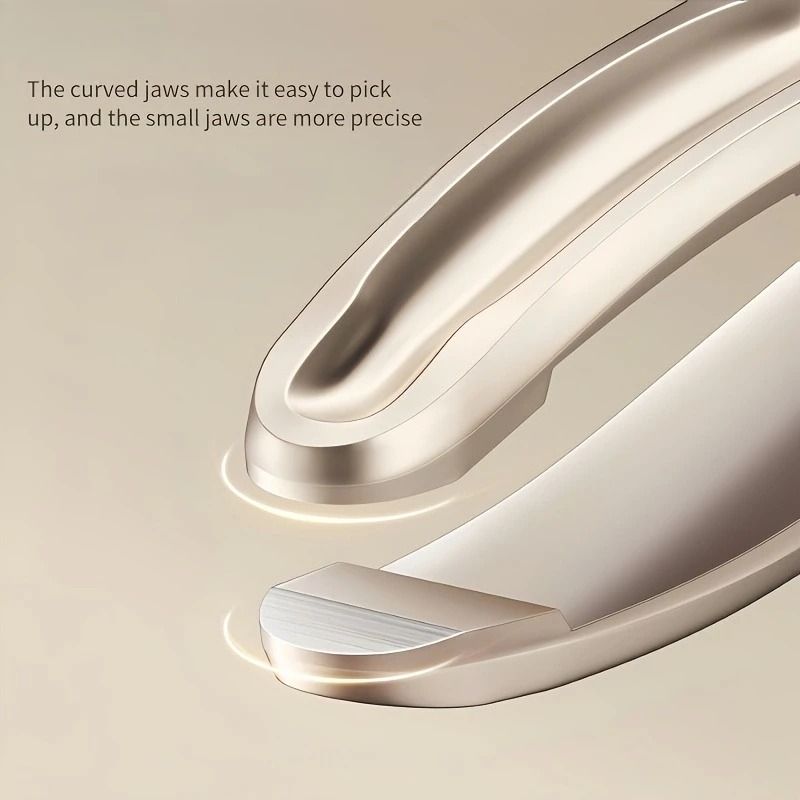 Premium Round Head Precision Tweezers For Eyebrow Facial And Beard Hair Removal 2