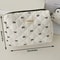 Cherry Quilted Makeup Bag Portable Cotton Cosmetic And Toiletry Pouch 2