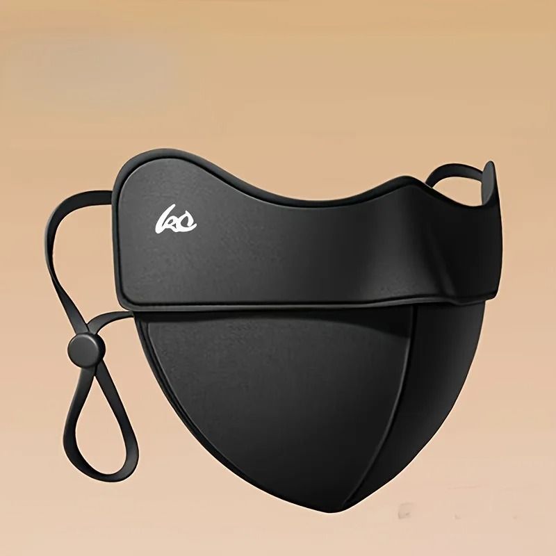 Womens Windproof Warm Face Mask With Ear Hooks Thick 3D Nylon Design 1