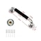 Stainless Steel Shower Grab Bar With Non Slip Silicone Grip For Bathroom Safety 3