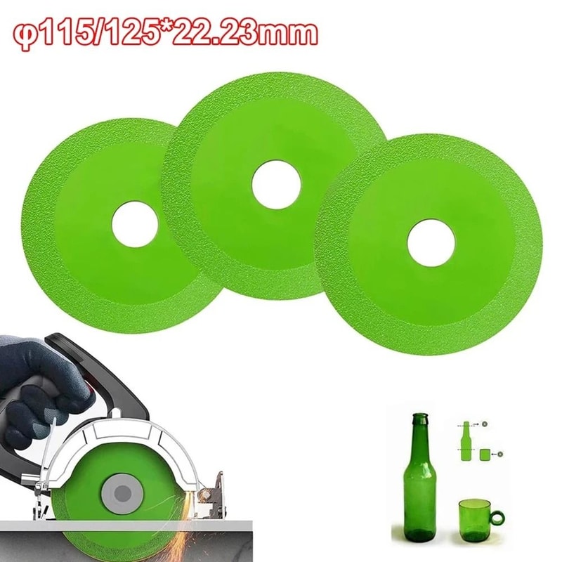 Diamond Glass Cutting Disc 115mm 125mm Grinding Blade For Tile Marble And Jade 5