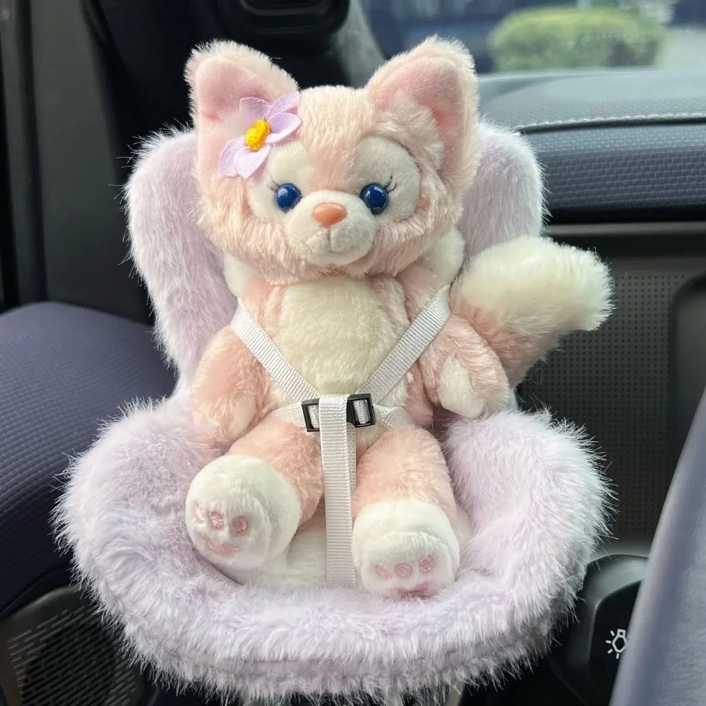 Kawaii Doll Car Seat Plush Holder For Ob11 And Mini Dolls Up To 18cm 6