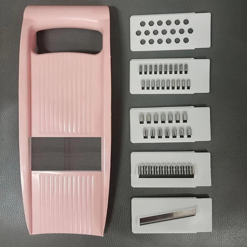 5 In 1 Vegetable Slicer Manual Fruit And Vegetable Grater Kitchen Prep Tool 1