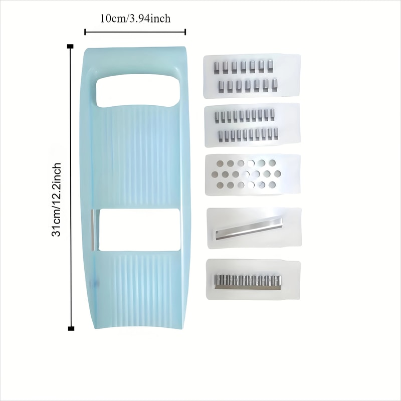 5 In 1 Vegetable Slicer Manual Fruit And Vegetable Grater Kitchen Prep Tool 4