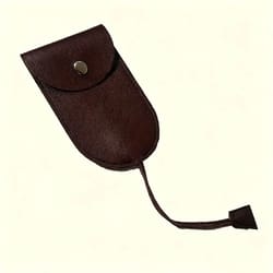 pull out key holder faux leather compact key case with large capacity